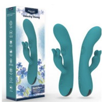 DANCING BUNNY VIBRATOR: TEAL